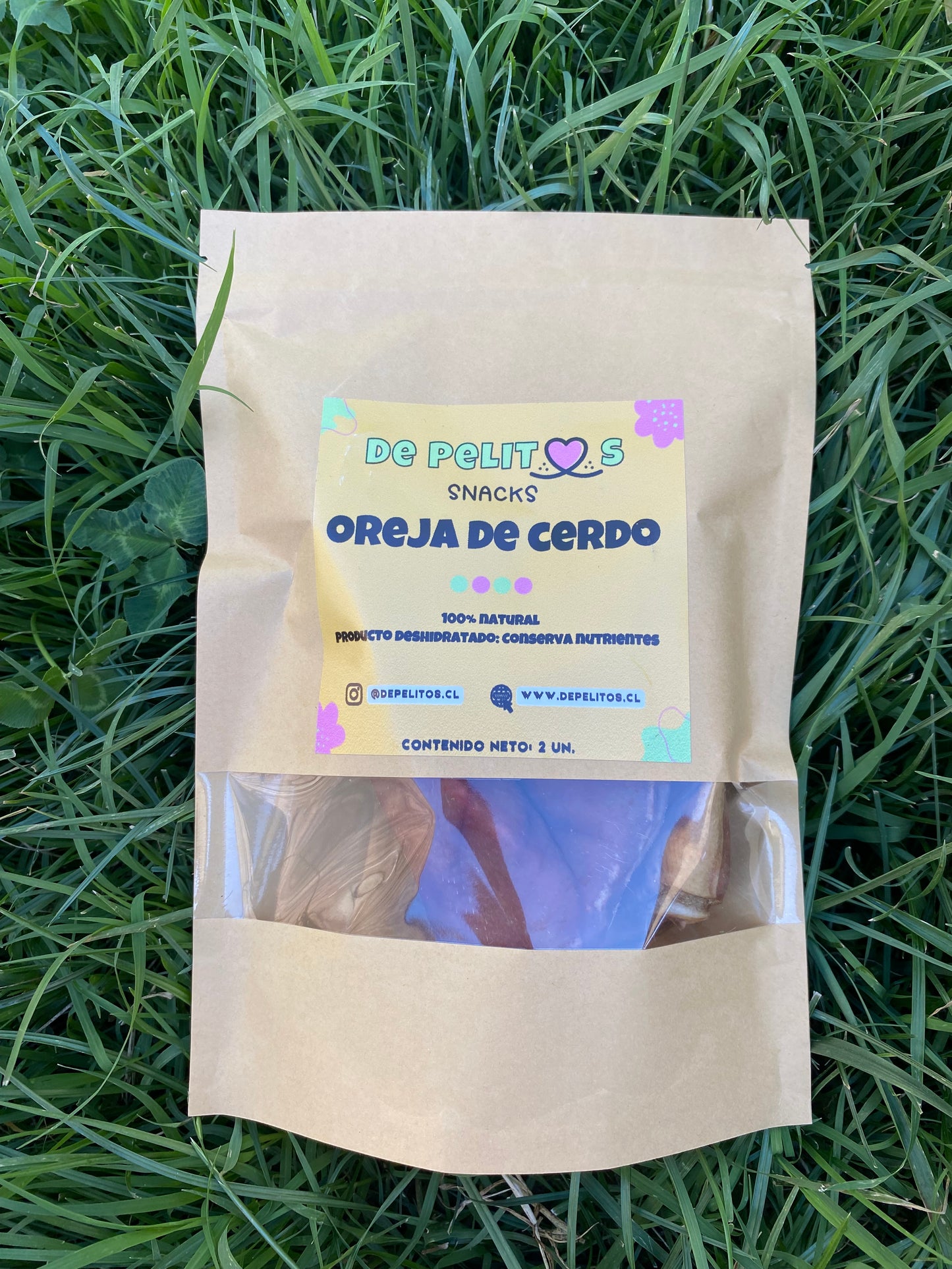 Pack de Orejas de Cerdo Naturales (2 Unidades)
