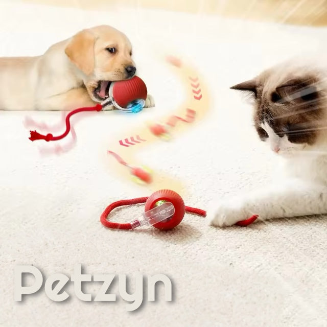 Pelota Inteligente para Gatos y Perros | Rodante, Recargable, Juguete Automático Interactivo.