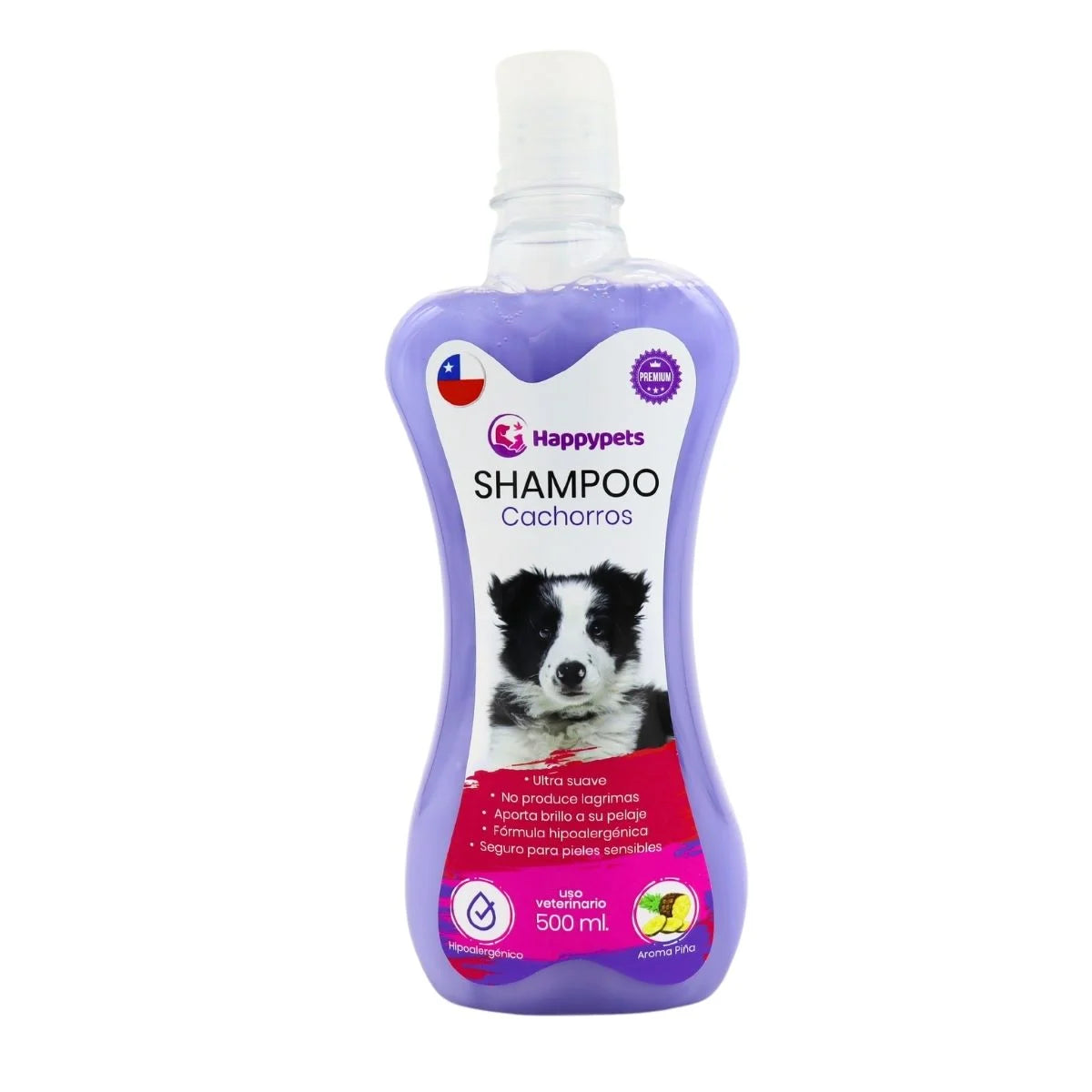 Shampoo Para Cachorros Hipoalergénico Happypets