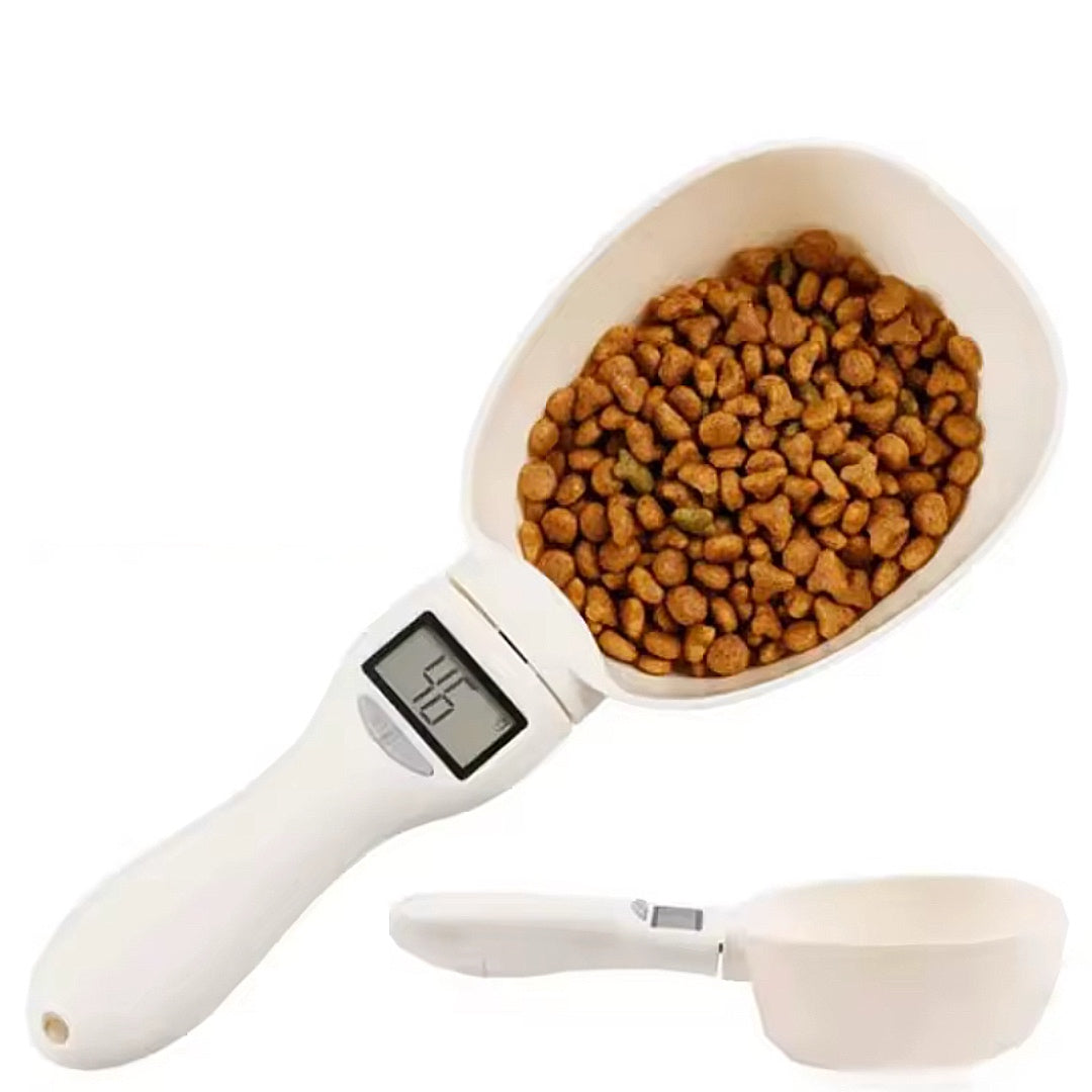 Cuchara Medidora Digital para Mascotas | Báscula Precisa para Comida de Perros y Gatos.