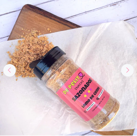 🍗 Sazonador Natural para Mascotas – Lomo de Cerdo, Pechuga de Pollo y Colágen