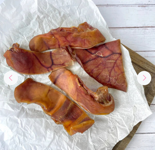 Orejas de Cerdo en Trozos – Snack Natural para Perros