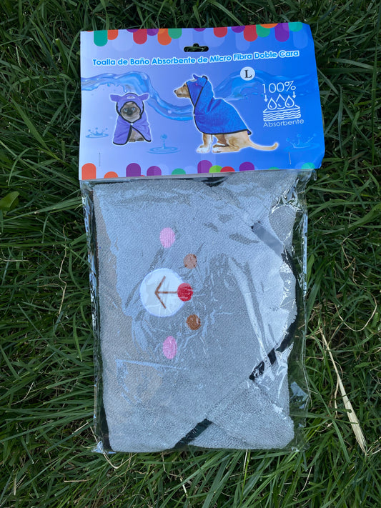 Toalla Absorbente micro fibra doble cara para Mascotas – Secado Rápido