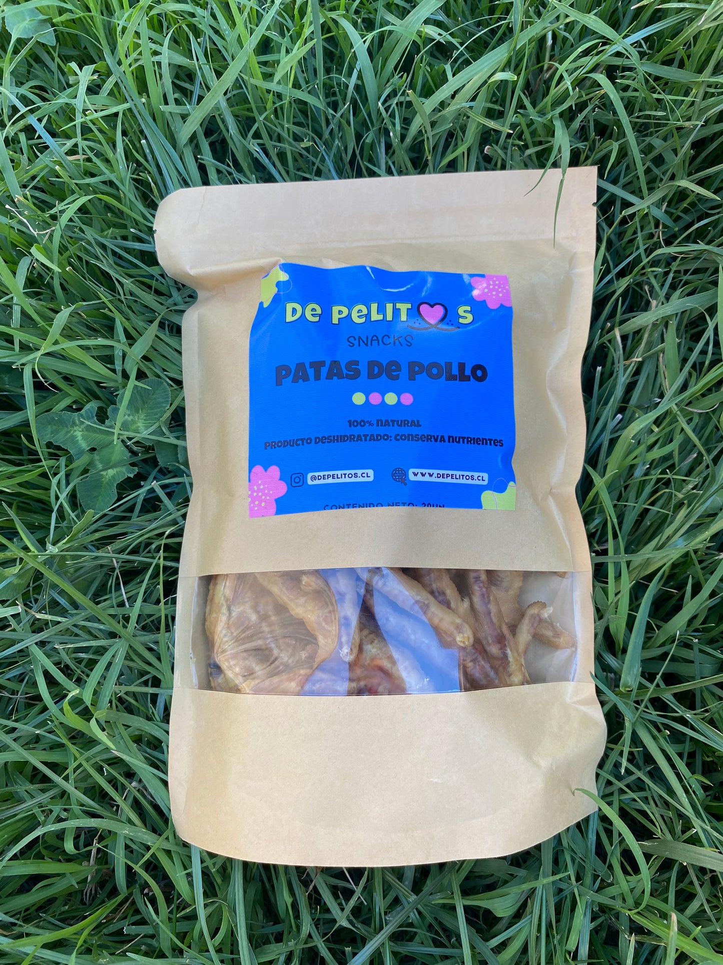 Patas de Pollo Deshidratadas – Snack Natural para Perros y Gatos