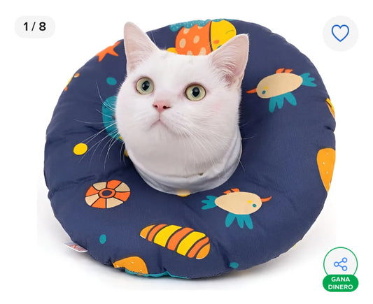 🌟 Collar Isabelino para Mascotas – Protección Cómoda y Segura