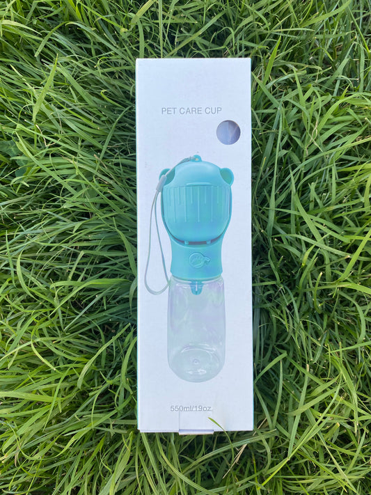 Botella de Agua 500 ml con Compartimento de Alimento – Paseos Más Cómodos