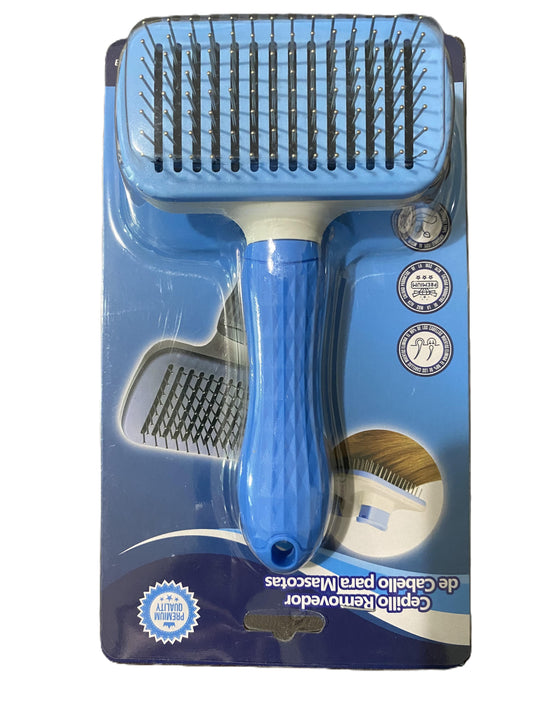 Cepillo Grueso Quita Pelo Anti Estrés para Mascotas | Cuidado y Bienestar en Cada Pasada