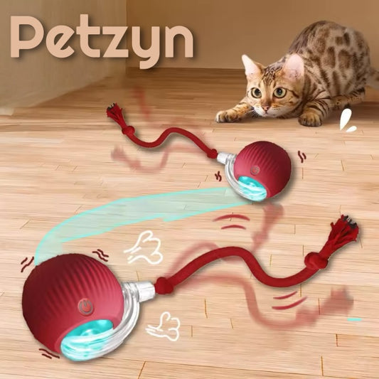 Pelota Inteligente para Gatos y Perros | Rodante, Recargable, Juguete Automático Interactivo.