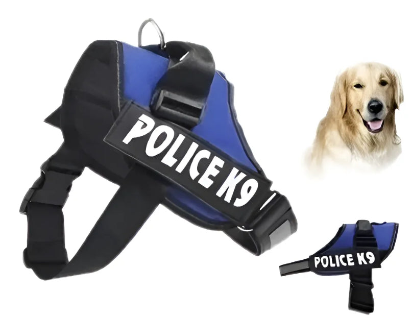 Arnés Police K9 Reforzado Para Perros S|M|L|XL|XXL