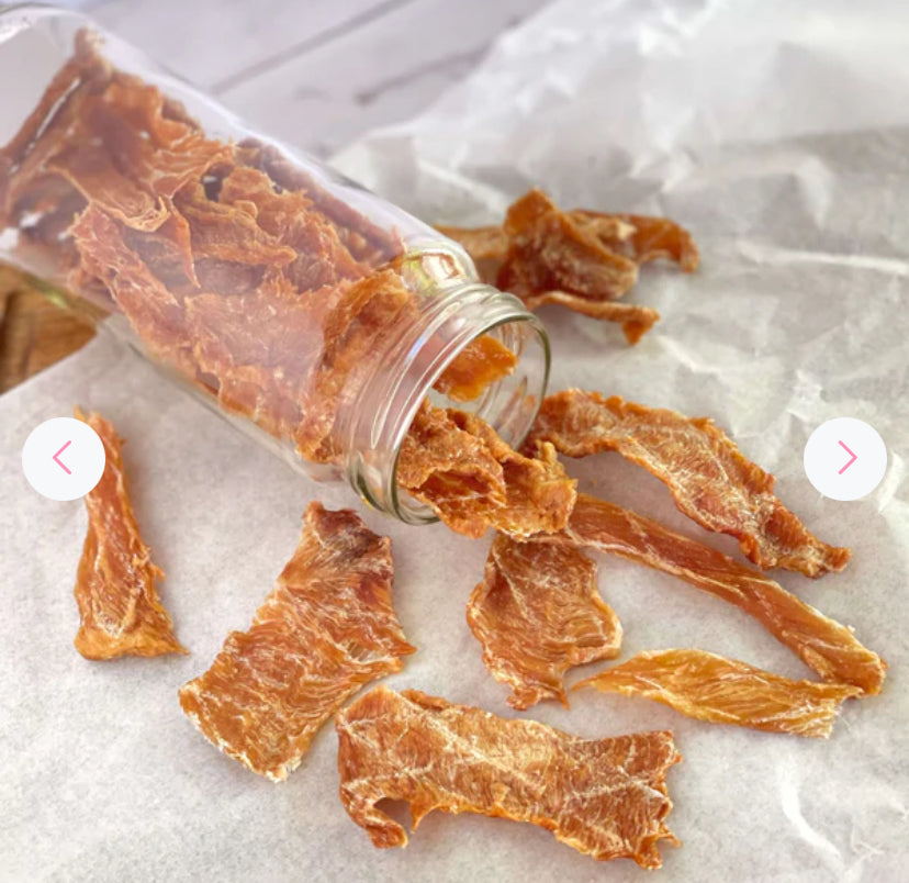 Lomo de Cerdo Deshidratado – Snack Natural y Proteico para Perros